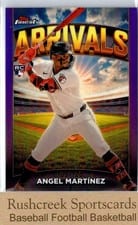 2025 Finest Arrivals Angel Martínez #A-30 card