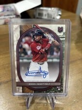 2025 Topps Museum Collection Archival Autographs Angel Martínez #AA-AM card