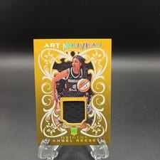 2024 Panini Origins WNBA Art Nouveau Memorabilia Angel Reese #AN-ANR card