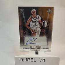 Angel Reese 2024 Panini Prizm WNBA Throwback Signatures card