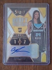 2024 Panini Select WNBA Draft Selections Signatures Angel Reese #DSS-AR card