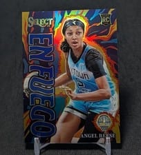 2024 Panini Select WNBA En Fuego Angel Reese #8 card