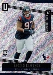 2019 Panini Unparalleled Base Set Angelo Blackson #75 card