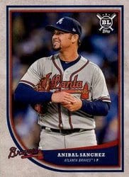 2018 Topps Big League Base Set Anibal Sanchez #152 card