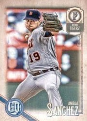 2018 Topps Gypsy Queen Base Set Anibal Sanchez #52 card