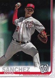 2019 Topps Update Base Set Anibal Sanchez #US176 card