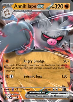 Scarlet & Violet Black Star Promos Annihilape ex #32 card