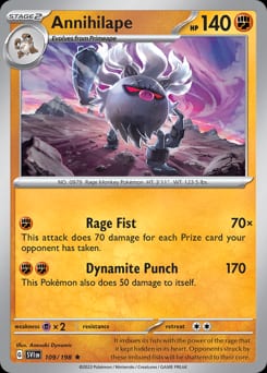 Scarlet & Violet Annihilape #109 card