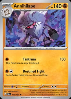 Surging Sparks Annihilape #100 card