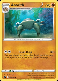 Silver Tempest Anorith #95 card