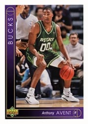 1993-94 Upper Deck Base Set Anthony Avent #115 card