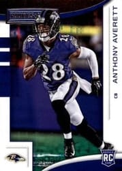 2018 Panini Rookies & Stars Base Set Anthony Averett #185 card