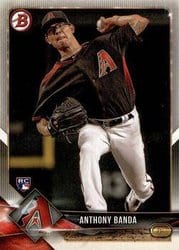 2018 Bowman Base Set Anthony Banda #57 card