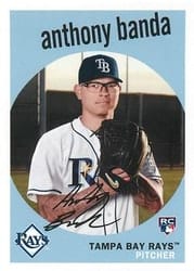 2018 Topps Archives Base Set Anthony Banda #74 card