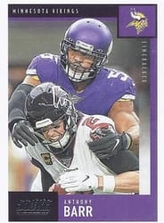 2020 Score Base Set Anthony Barr #244 card