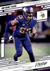 2021 Panini Prestige Base Set Anthony Barr #162 card