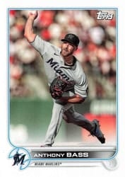 2022 Topps Mini Base Set Anthony Bass #US227 card