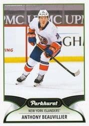 2021-22 Parkhurst Base Set Anthony Beauvillier #122 card
