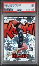 2023 Panini Crown Royale Kaboom Anthony Black #23 card