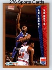 1992-93 Fleer Base Set Anthony Bonner #194 card
