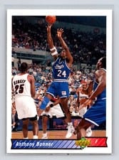 1992-93 Upper Deck Base Set Anthony Bonner #224 card