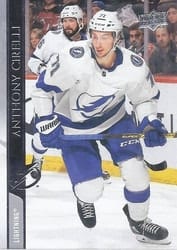 2020-21 Upper Deck Base Set Anthony Cirelli #409 card
