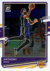2020-21 Donruss Optic Base Set Anthony Davis #42 card