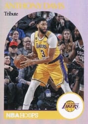 2020-21 Hoops Base Set Anthony Davis #261 card