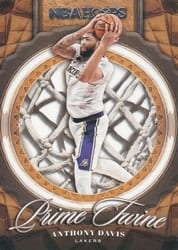 2020-21 Hoops Prime Twine Anthony Davis #5 card