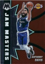 2020-21 Panini Mosaic Jam Masters Anthony Davis #19 card