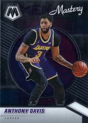 2020-21 Panini Mosaic Men of Mastery Anthony Davis #11 card