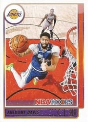 2021-22 Hoops Winter Base Set Anthony Davis #146 card
