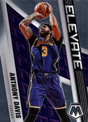 2021-22 Panini Mosaic Elevate Anthony Davis #10 card