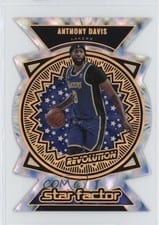 2021-22 Panini Revolution Star Factor Anthony Davis #5 card