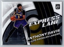 2021 Panini Donruss Optic Express Lane Anthony Davis #19 card
