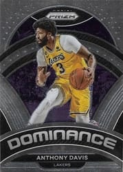 2022-23 Panini Prizm Dominance Anthony Davis #8 card