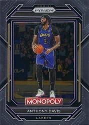 2022-23 Panini Prizm Monopoly Base Set Anthony Davis #41 card