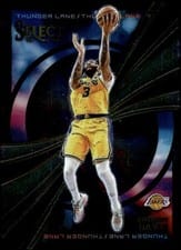 2022-23 Panini Select Thunder Lane Anthony Davis #7 card