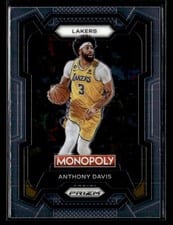 2023-24 Panini Prizm Monopoly Base Set Anthony Davis #41 card