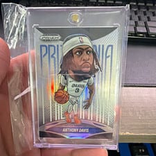 2024-25 Panini Prizm Black Prizmania Anthony Davis #16 card