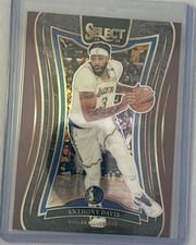 2024-25 Panini Select Base Set Anthony Davis #25 card