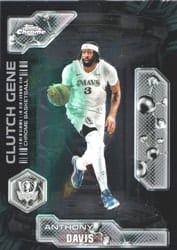 2025-26 Topps Chrome Clutch Gene Anthony Davis #CG-8 card
