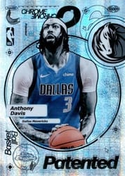 2025-26 Topps Chrome Patented Anthony Davis #PD-10 card