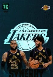 2023-24 Panini Top Class NBA Base Set Anthony Davis / LeBron James #230 card