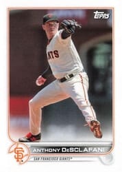 2022 Topps Mini Base Set Anthony DeSclafani #137 card