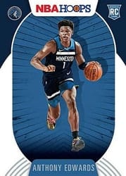 2020-21 Hoops Base Set Anthony Edwards #216 card
