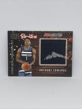 2020-21 Hoops Rookie Sweaters Anthony Edwards #RSW-AED card