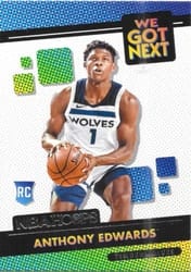 2020-21 Hoops We Got Next Anthony Edwards #1 card