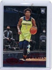 2020-21 Panini Chronicles Base Set Anthony Edwards #327 card
