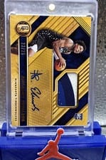 2020-21 Panini Chronicles Gold Standard Rookie Jersey Autographs Anthony Edwards #GS-AED card